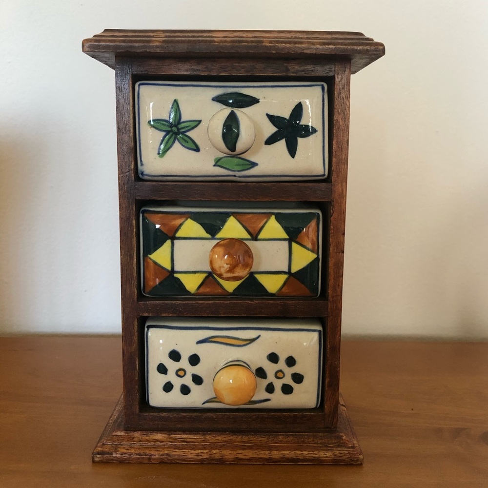Vintage mini dresser for jewelry or small items